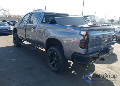 2021 Chevrolet Silverado 1500 4Wd Standard Bed Lt Trail Boss z USA, uszkodzony, nr VIN 1GCPYFED9MZ388174